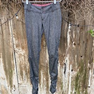Free people tweed pants.
